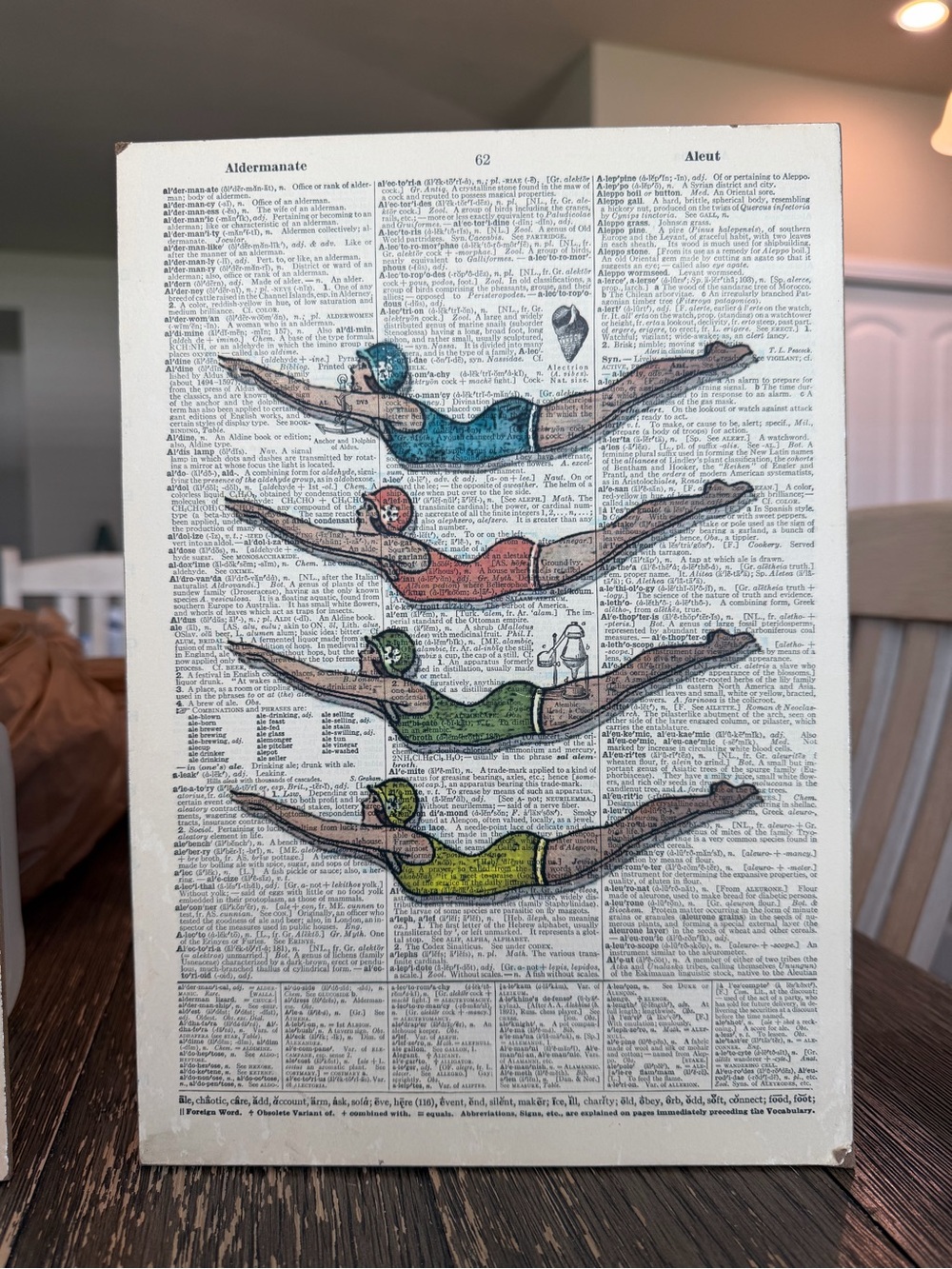 Vintage Dictionary Art Print - Wash, Rinse, Repeat - Picture 4 of 7